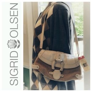 Sigrid Olsen Natural and White Purse